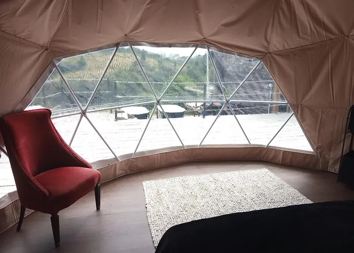 Oakridge Glamping Luxury tent Rotorua